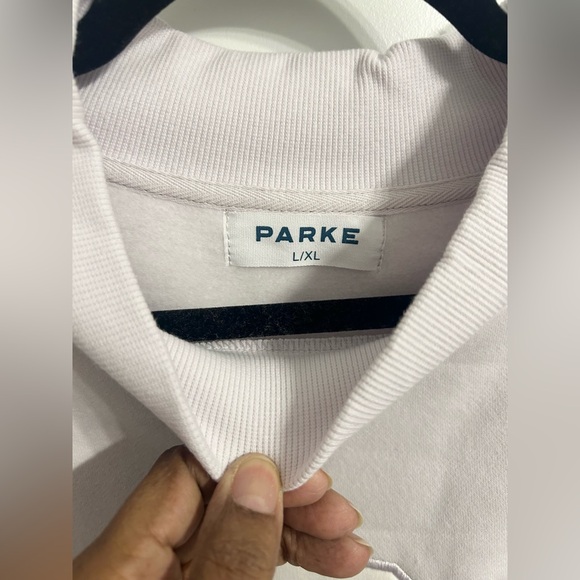 Parke Varsity Fleece Lined Mock Neck Sweatshirt- L/XL & S/M - Picture 11 of 17